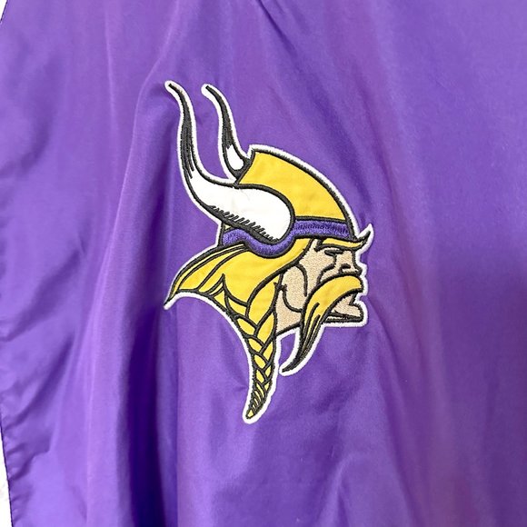 VTG NFL Vikings Pullover Windbreaker - Picture 4 of 11